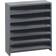 Quantum Closed Grey Shelving System 36x39"