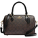 Coach Rowan Satchel In Signature Canvas - Gold/Brown Black