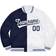 KXK Custom Varsity Jacket - Navy/White