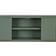 Dkd Home Decor Standard White/Black&Green Fernsehschrank 57x136cm