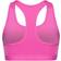 Nike Swoosh Medium Support Padded Sports Bra - Playful Pink/White