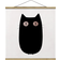 Klebefieber Black Cat Black Poster 35x35cm