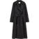 H&M Double-Breasted Trench Coat - Black