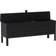 Form & Refine A Line Black Stained Oak Settee Bench 43.7x17.7"