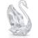 Swarovski Signum Swan Small White Figurine 2"