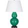 Robert Abbey Lighting Double Gourd Emerald Green Table Lamp 31"