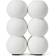 Stori Ball White Vase 15.6cm