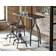 Signature Design Odium Urban Counter Rustic Brown/Gray Dining Set 18x54" 3