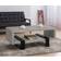 Coaster Dinard Grey Driftwood Coffee Table 23.5x47.2"