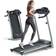 HomJoones Home Foldable Treadmill with Incline Folding for Workout