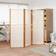 vidaXL 3-Panel Cream White Room Divider 82.7x70.9"