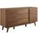 modway Render Walnut Sideboard 63x32.5"