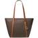 Michael Kors Pratt Large Signature Logo Tote Bag - Brown