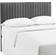 modway MOD-6097-GRY King Headboard 78.5"