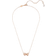 Swarovski Hyperbola Pendant Necklace - Rose Gold/Transparent
