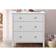 Notio Living Tico White Lacquered Kommode 81x84cm