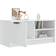 vidaXL 811478 White High Gloss Fernsehschrank 80x36.5cm