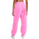Nike Women's Sportswear Phoenix Fleece Oversized High Waisted Sweatpants - Playful Pink/Black