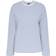 Pieces Sadie Long Sleeved Top - Cloud Dancer Hydrangea