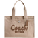 Coach Cargo Tote 42 - Silver/Dark Natural