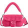 Coach The Lil Nas X Drop Tabby 18 Lambskin Shoulder Bag - Silver/Light Fuchsia