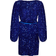 Noella Teagan Wrap Dress - Royal Blue