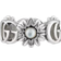 Gucci Double G Ring - Silver/Mother Of Pearl