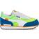 Puma Kid's Future Rider - White/Fizzy Lime/Royal