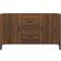 vidaXL Engineered Wood Brown Oak Skjenk 100x60cm