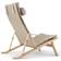 Carl Hansen & Søn FK10 Plico Oiled Oak Lounge Chair 36.8"