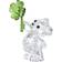 Swarovski Kris Bear Lucky Charm Green/Transparent Dekofigur 5.6cm