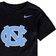 Nike Youth North Carolina Tar Heels Cotton Logo T-shirt - Black