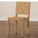 Wholesale Interiors Bali & Pari Anfield Modern Bohemian Natural Kitchen Chair 34"