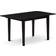 East West Furniture Nova Black Dining Set 31.5x53.5" 5