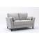 Lilola Home Damian Light Gray Linen Sofa 77" 3 6 Seater