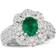 Le Vian Couture Ring - Platinum/Emerald/Diamonds