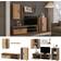 VICCO Berno Oak/Anthracite Fernsehschrank 140x38.7cm 4Stk.