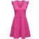 Only Kleid 'MAY' dunkelpink