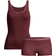 Women's Thermo Set - Burgundy Ringed