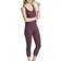 Women's Thermo Set - Burgundy Ringed