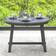 Extendable Grey Dining Table 41.4x56.6"