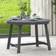 Extendable Grey Dining Table 41.4x56.6"