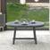 Extendable Grey Dining Table 41.4x56.6"