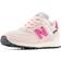 New Balance Little Kid's 574 - Crystal Pink/Carnival Pink