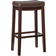 Linon Claridge Brown Bar Stool 32.2"