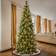 National Tree Company Pre-Lit Charleston Pine Snowy Slim Green Christmas Tree 108"