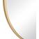 CosmoLiving by Cosmopolitan Contemporary Gold Wall Mirror 35.8x35.8"