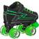 Roller Derby Blazer Boy's Lighted - Black/Green