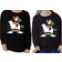 Awkward Ugly Christmas Doodles Long Sleeve Shirt - Black