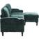 Bed Bath & Beyond Modern Emerald Sofa 30.5" 3 Seater